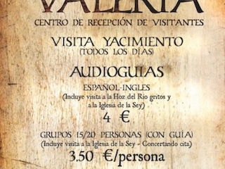 RUINAS ROMANAS DE VALERIA en Cuenca